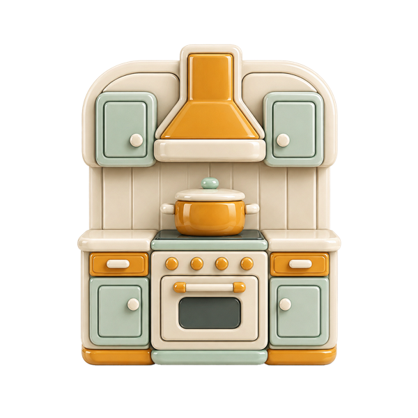 Aging In The Comfort Of Home® accessible kitchen emblem